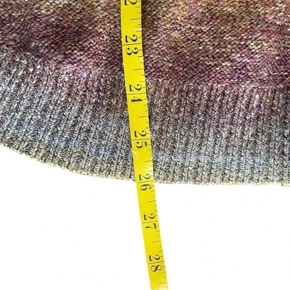 db Established 1962 Women’s Plus Rainbow Striped Sweater 3X Rounded  3/4 Sleeve - Picture 10 of 10